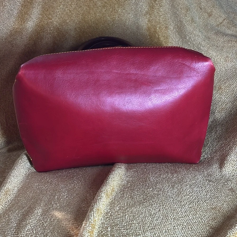Dooney & Bourke Red Vintage Leather Handbag